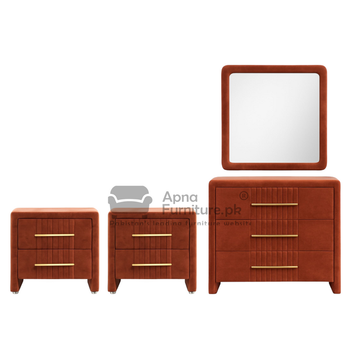 Buy Luxus Bedroom Set (5 piece) at Best Price Online in Pakistan on Apnafurniture.pk (Pakistan)