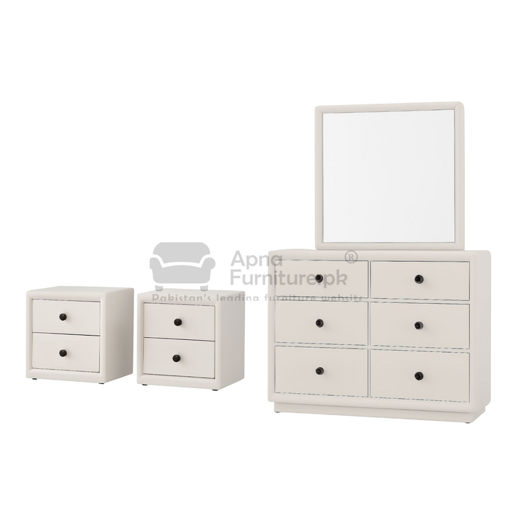 Buy Dima Double Bed Set (5 Piece) at Best Price Online in Pakistan on Apnafurniture.pk (Pakistan)