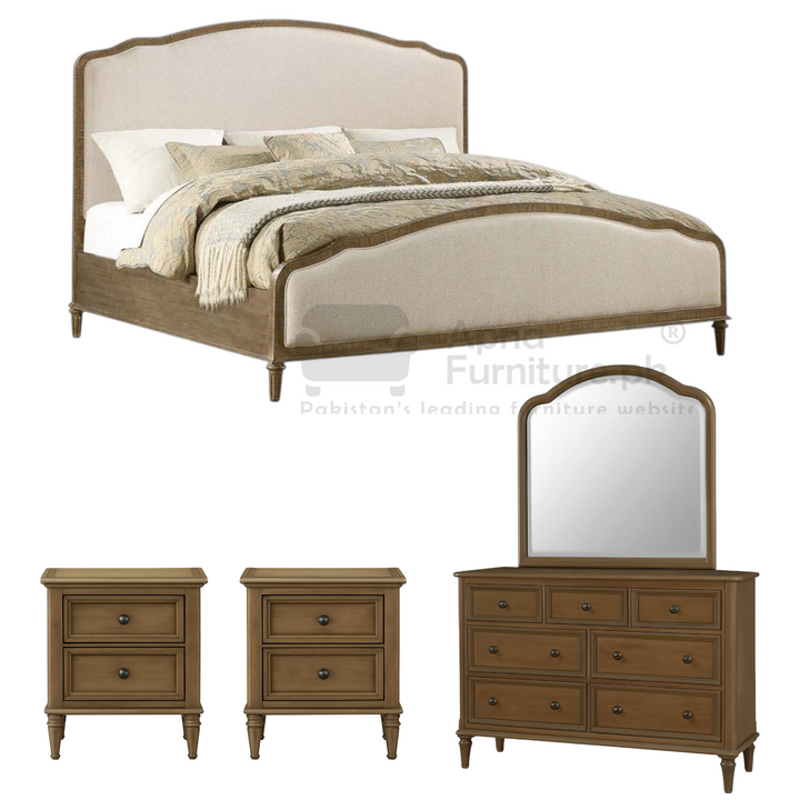 Buy Ranger Double Bed Set (5 Pieces) at Best Price Online in Pakistan on Apnafurniture.pk (Pakistan)