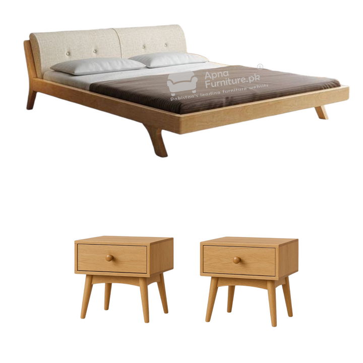 Buy Victor 5 Piece Double Bed Set at Best Price Online in Pakistan on Apnafurniture.pk (Pakistan)