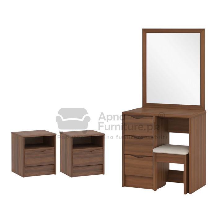 Buy Sevil Bed Set (6 Piece) at Best Price Online in Pakistan on Apnafurniture.pk (Pakistan)