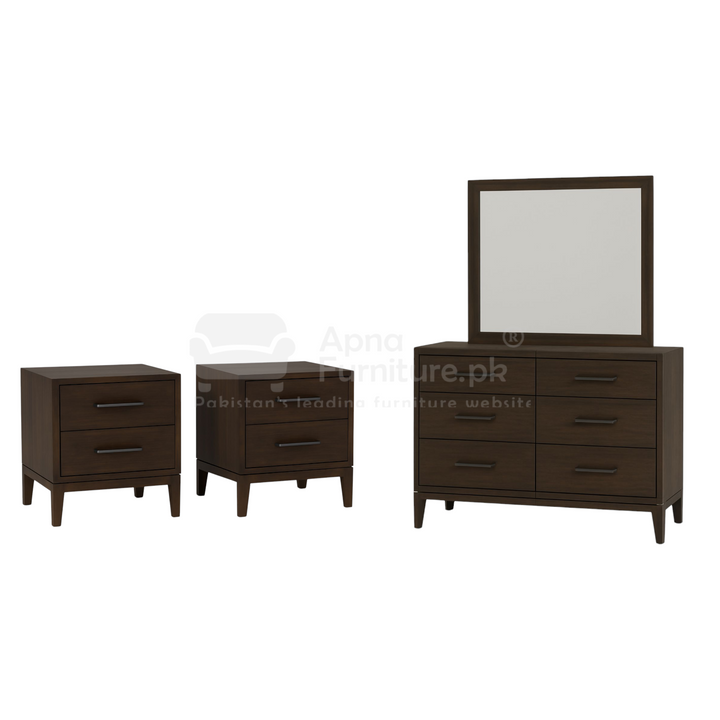 Buy Berfin Double Bed Set 5 Piece at Best Price Online in Pakistan on Apnafurniture.pk (Pakistan)