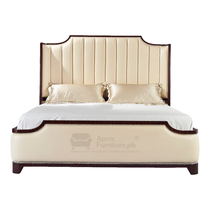 Buy Aline Double Bed Set 5 Piece at Best Price Online in Pakistan on Apnafurniture.pk (Pakistan)