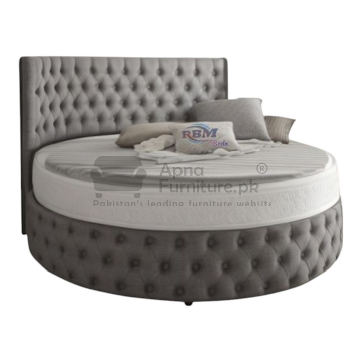 Buy Peony Round Bed Set (5 Piece) at Best Price Online in Pakistan on Apnafurniture.pk (Pakistan)