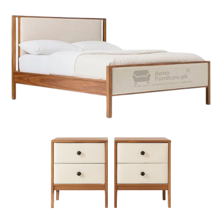 Buy Spectra Double Bed Set (5 Piece) at Best Price Online in Pakistan on Apnafurniture.pk (Pakistan)