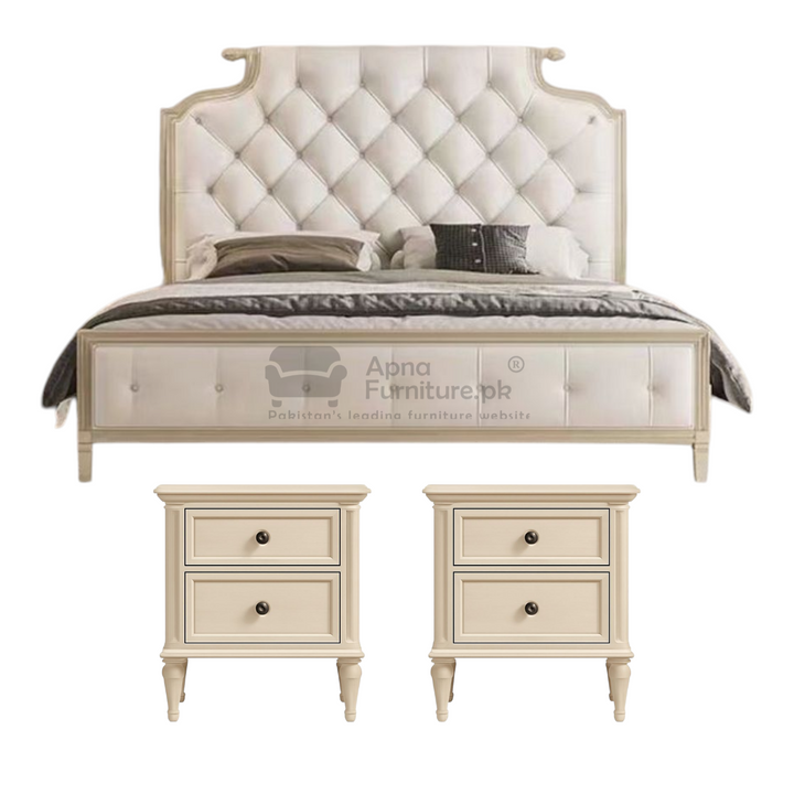 Buy Rev Double Bed Set (5 Piece) at Best Price Online in Pakistan on Apnafurniture.pk (Pakistan)