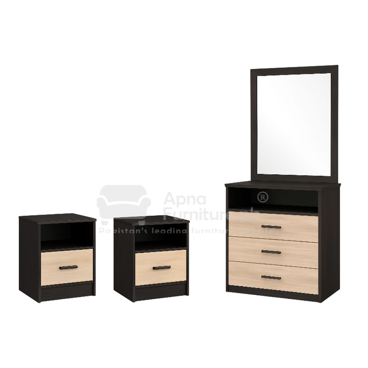 Buy Yuz 5 Piece Double Bed Set at Best Price Online in Pakistan on Apnafurniture.pk (Pakistan)