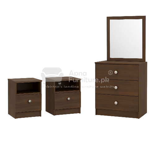 Buy Nina 5 Piece Double Bed Set at Best Price Online in Pakistan on Apnafurniture.pk (Pakistan)