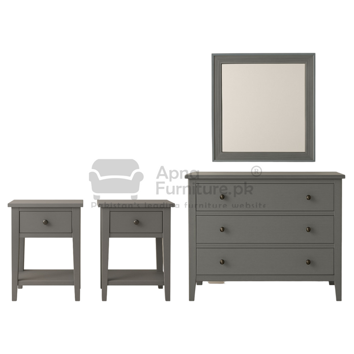 Buy Aline Double Bed Set 5 Piece at Best Price Online in Pakistan on Apnafurniture.pk (Pakistan)