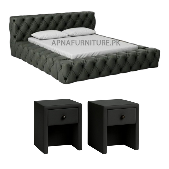 Buy Bina 5 Piece Double Bed Set at Best Price Online in Pakistan on Apnafurniture.pk (Pakistan)