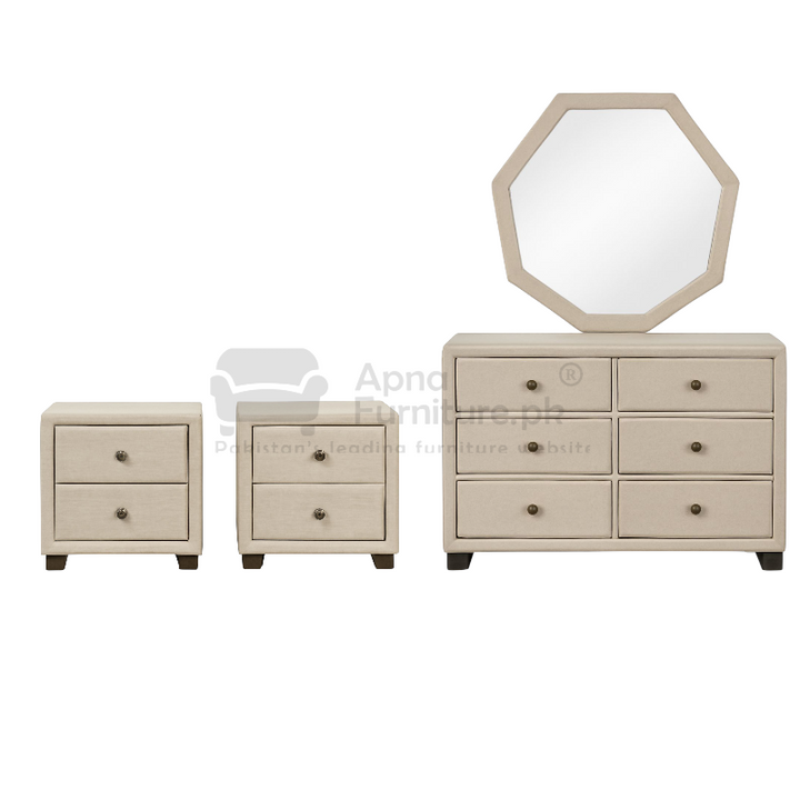 Buy Hexa Double Bed Set 5 Piece at Best Price Online in Pakistan on Apnafurniture.pk (Pakistan)