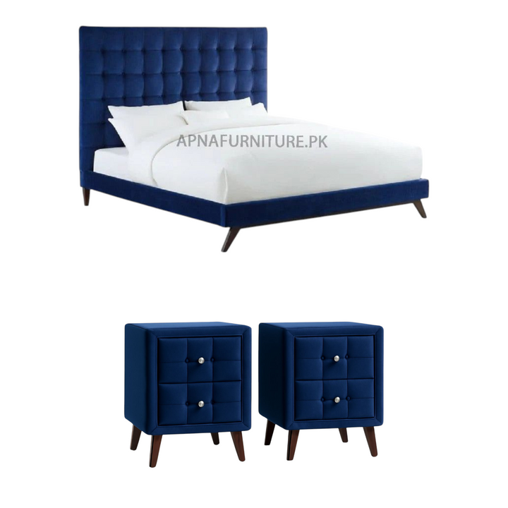 Buy Nilofer Double Bed Set 5 Piece at Best Price Online in Pakistan on Apnafurniture.pk (Pakistan)