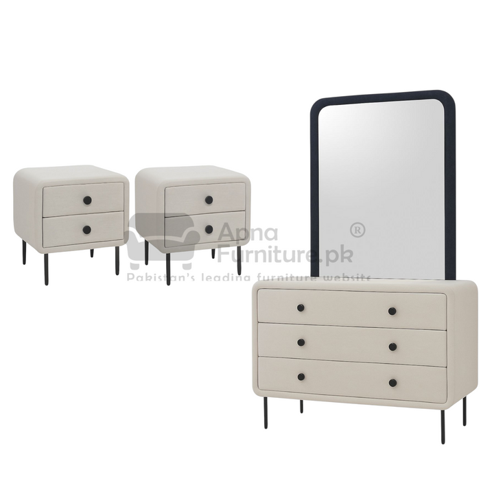 Buy Siba Double Bed Set (5 Piece) at Best Price Online in Pakistan on Apnafurniture.pk (Pakistan)