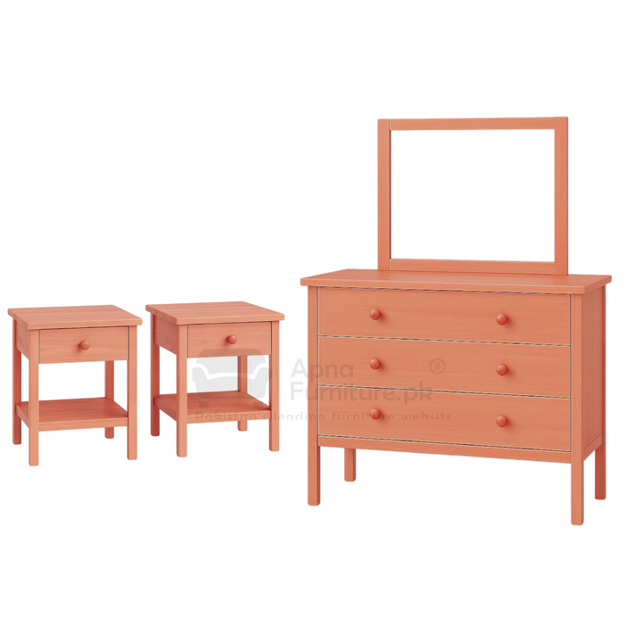 Buy Riham Double Bed Set 5 Piece at Best Price Online in Pakistan on Apnafurniture.pk (Pakistan)