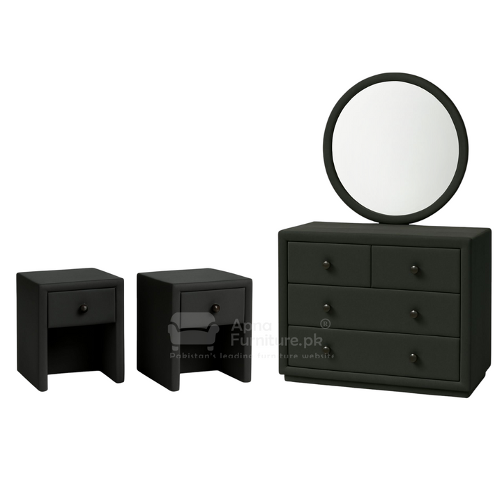 Buy Bina 5 Piece Double Bed Set at Best Price Online in Pakistan on Apnafurniture.pk (Pakistan)