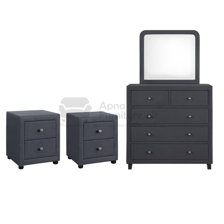 Buy Arda Double Bed Set (5 Piece) at Best Price Online in Pakistan on Apnafurniture.pk (Pakistan)