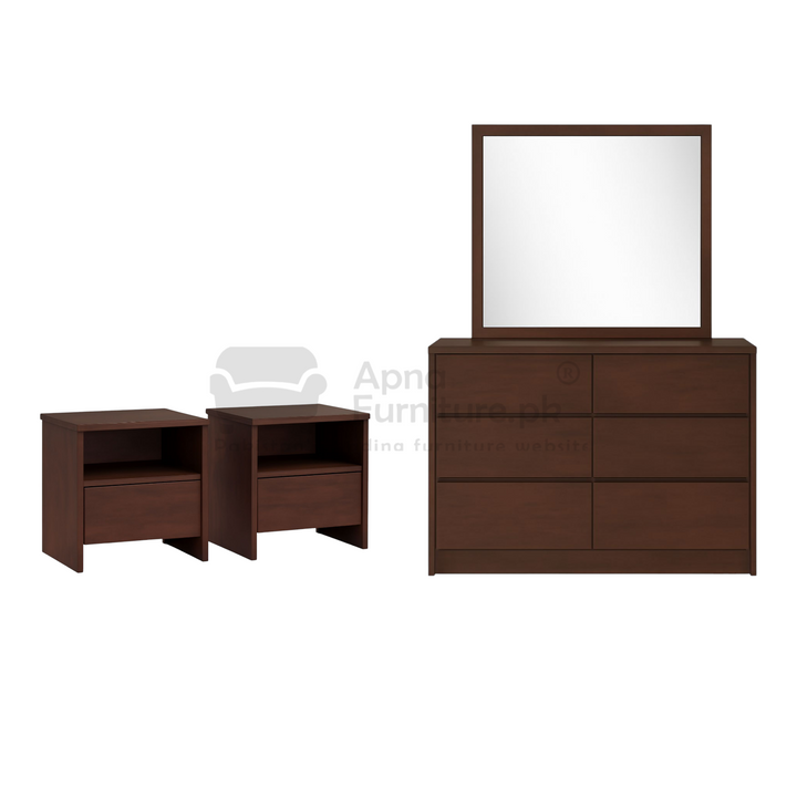 Buy Nisa Double Bed Set 5 Piece at Best Price Online in Pakistan on Apnafurniture.pk (Pakistan)