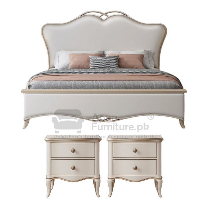 Buy Rig Double Bed Set (5 Piece) at Best Price Online in Pakistan on Apnafurniture.pk (Pakistan)