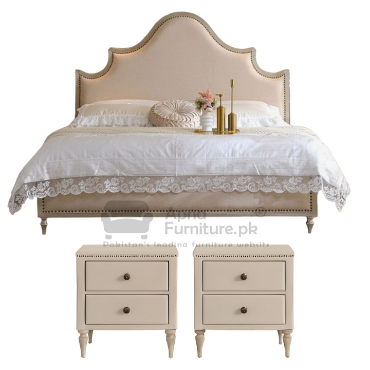 Buy Magpie Double Bed Set (5 Piece) at Best Price Online in Pakistan on Apnafurniture.pk (Pakistan)