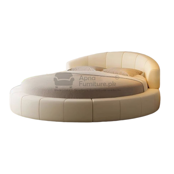 Buy Gardenia Round Bed Set at Best Price Online in Pakistan on Apnafurniture.pk (Pakistan)