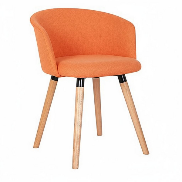Smokey Visitor Chair - Orange