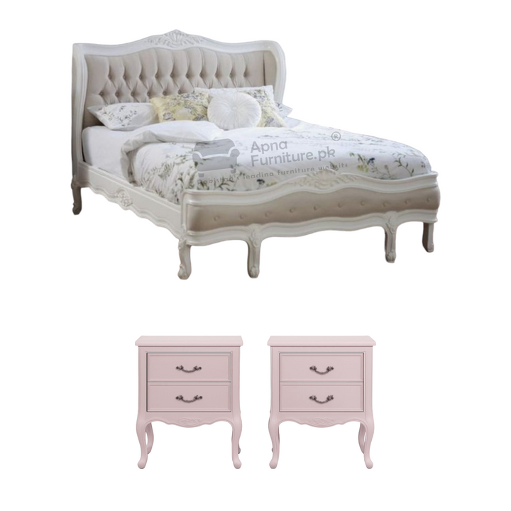Buy Avocado Double Bed Set (5 Piece) at Best Price Online in Pakistan on Apnafurniture.pk (Pakistan)