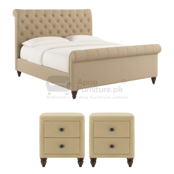 Buy Turan Double Bed Set (5 piece) at Best Price Online in Pakistan on Apnafurniture.pk (Pakistan)