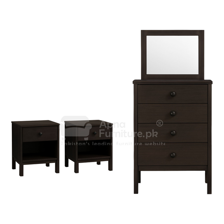 Buy Miraz Double Bed Set (5 Piece) at Best Price Online in Pakistan on Apnafurniture.pk (Pakistan)