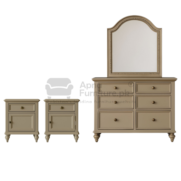 Buy Bob Double Bed Set (5 Piece) at Best Price Online in Pakistan on Apnafurniture.pk (Pakistan)