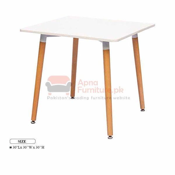 Buy Ruby Square Table (White Top) at Best Price Online in Pakistan on Apnafurniture.pk