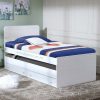 single bed with mattress on it available for sale online
