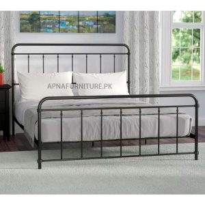 iron double bed