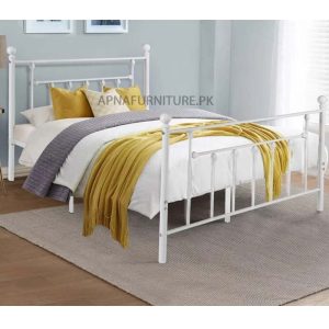 iron double bed