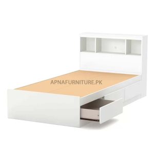 single bed with storage drawers