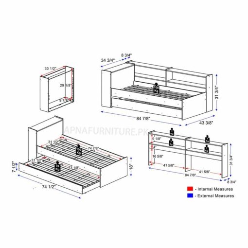 Dimensions of a single bed