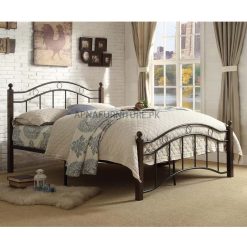 iron bed with 5 years warranty
