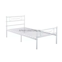 single iron bed frame