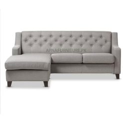 Upholstered l shape sofa