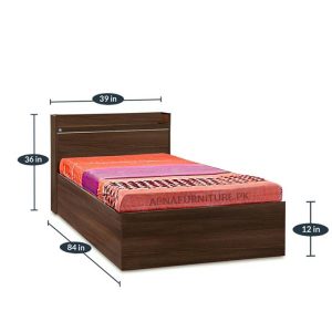 dimensions of single bed