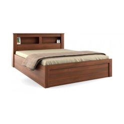 double bed with storage options under mattress