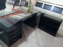 Office Table with glass top for sale in Lahore