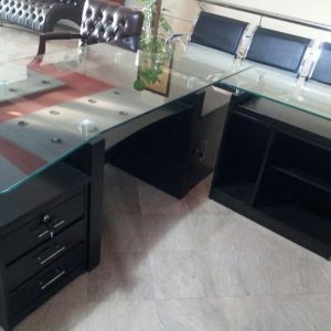 Office Table with glass top for sale in Lahore