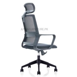 office chair with lumbar support and headrest
