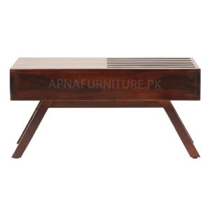 center table with wooden base