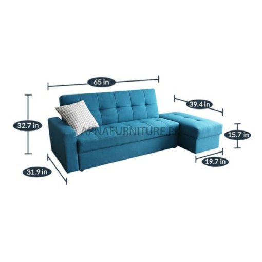 l shaped sofa cum bed