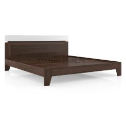wooden double bed with high quality paint finish