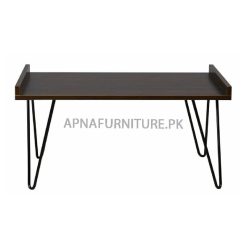 coffee table or center table with iron legs