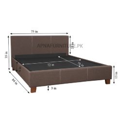 dimensions of double bed