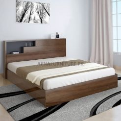 storage double bed