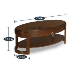 wooden coffee table design and dimensions